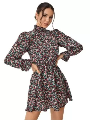 Rochie casual Shein EU 38 | Multicolor, Mini, Poliester