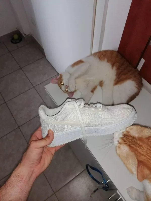 Sneakers Nike EU 38.5 | Alb, Piele ecologică - Image 6