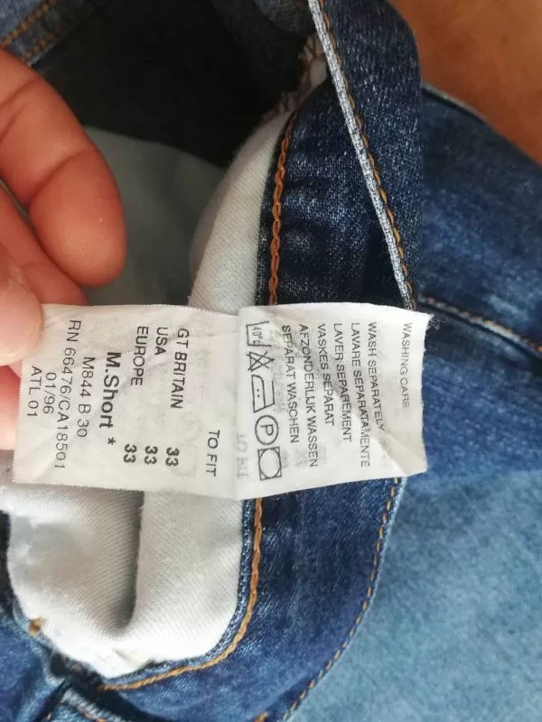 Blugi Pepe Jeans EU 32 | Albastru, Lungi, Bumbac - Image 4