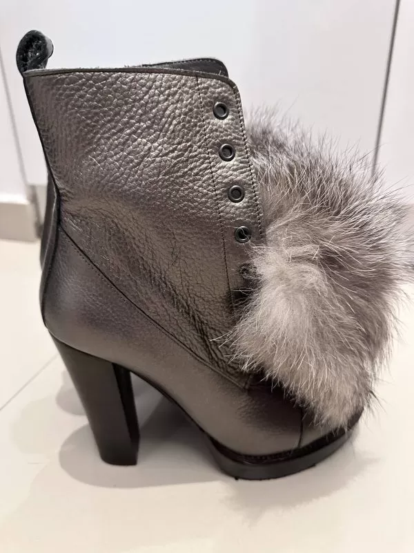 Cizme SOFIA BALDI EU 38 | Gri, Piele naturală - Image 7