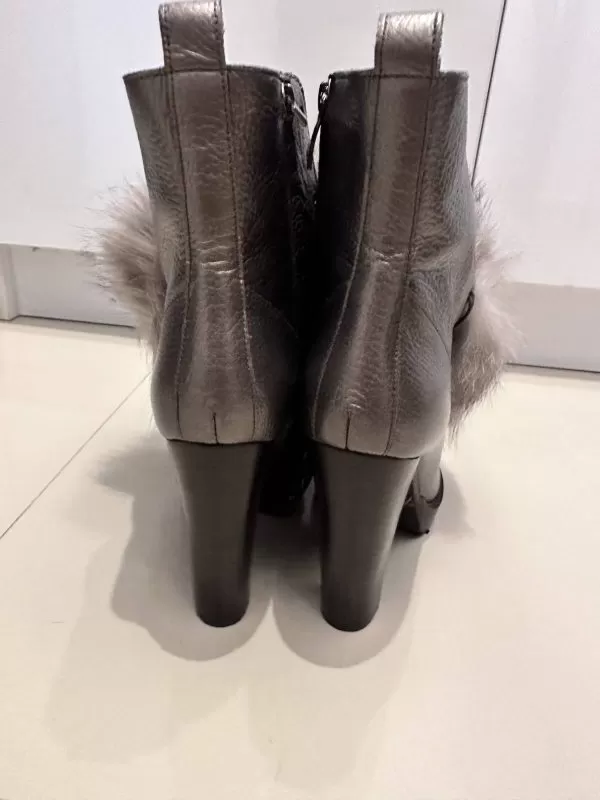 Cizme SOFIA BALDI EU 38 | Gri, Piele naturală - Image 5