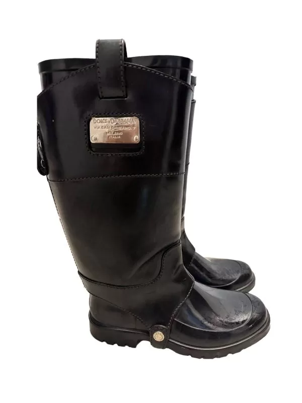 Cizme Dolce & Gabbana EU 38 | Negru