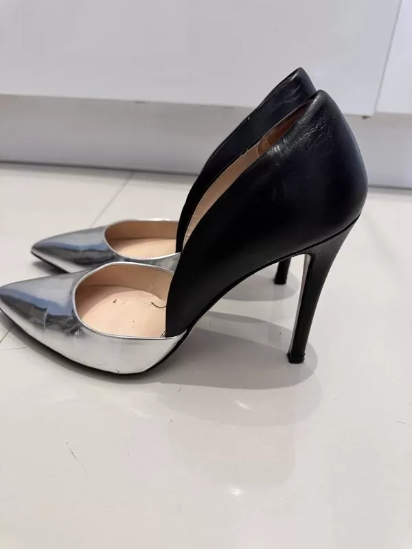 Pantofi cu toc înalt Musette EU 38 | Negru, Piele naturală - Image 5