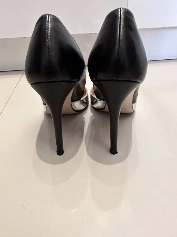 Pantofi cu toc înalt Musette EU 38 | Negru, Piele naturală - Image 3