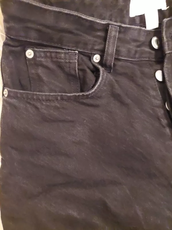 Blugi H&M EU 36 | Negru, Lungi, Bumbac - Image 9
