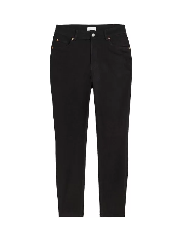 Blugi H&M EU 36 | Negru, Lungi, Bumbac