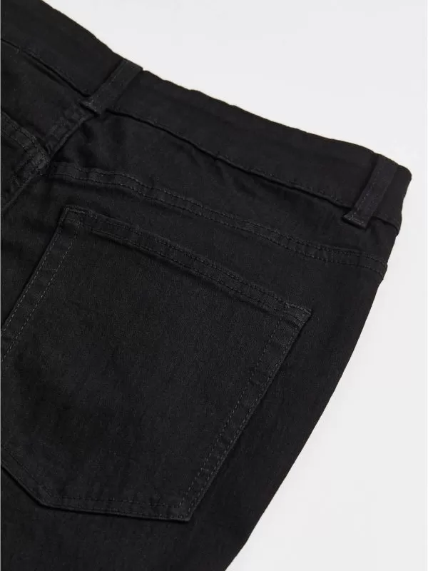 Blugi H&M EU 36 | Negru, Lungi, Bumbac - Image 2