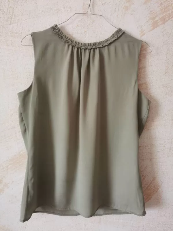 Bluză Orsay EU 38 | Khaki, Normal, Fără mâneci - Image 5