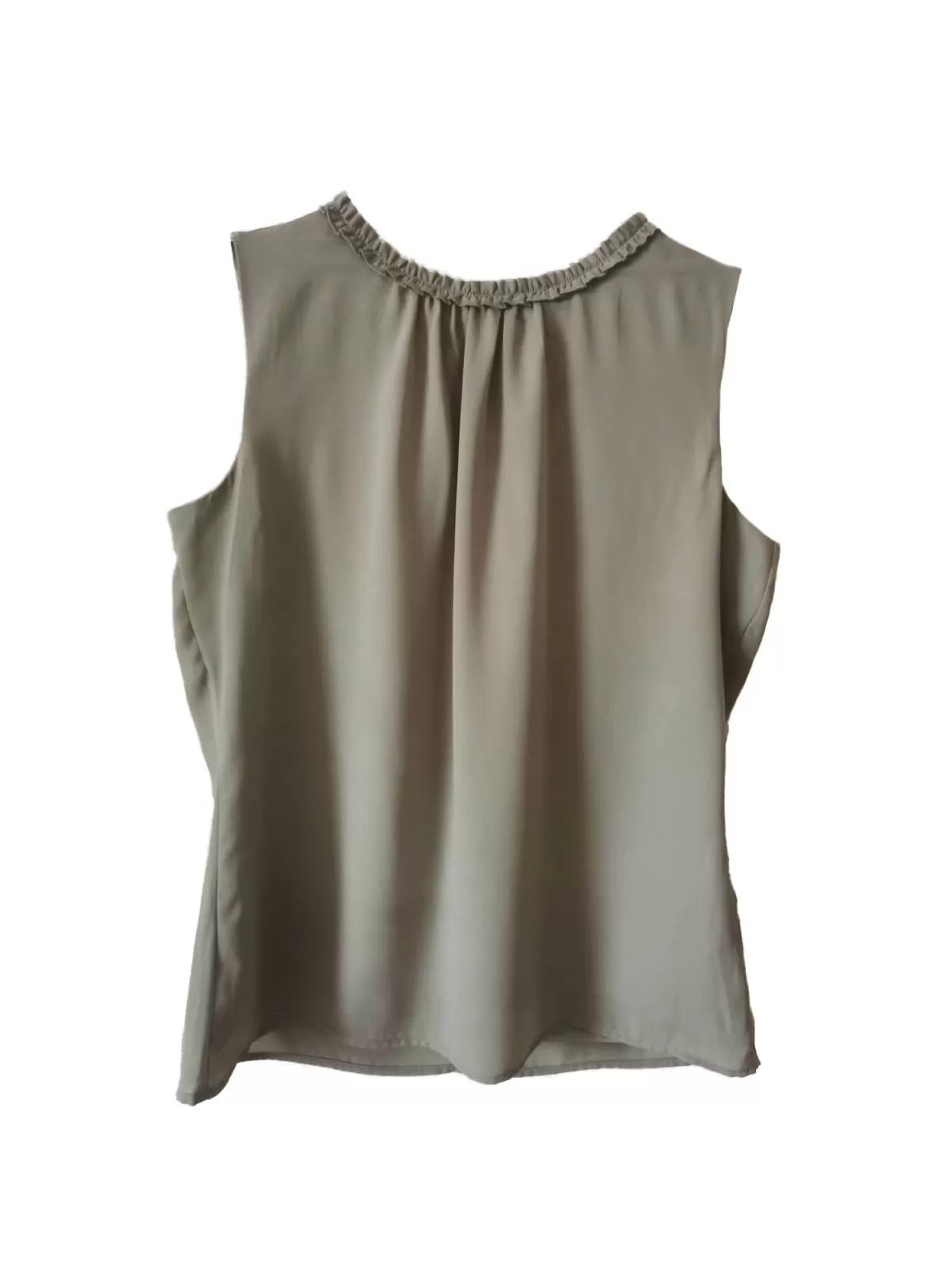 Bluză Orsay EU 38 | Khaki, Normal, Fără mâneci