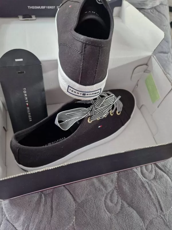 Sneakers Tommy Hilfiger EU 36 | Negru, Bumbac - Image 7