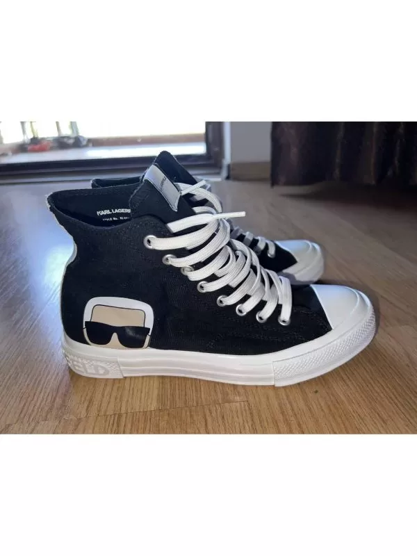 Sneakers Karl Lagerfeld EU 37.5 | Negru, Pânză - Image 5