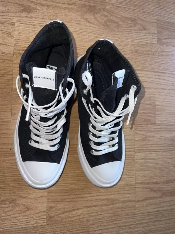 Sneakers Karl Lagerfeld EU 37.5 | Negru, Pânză - Image 6