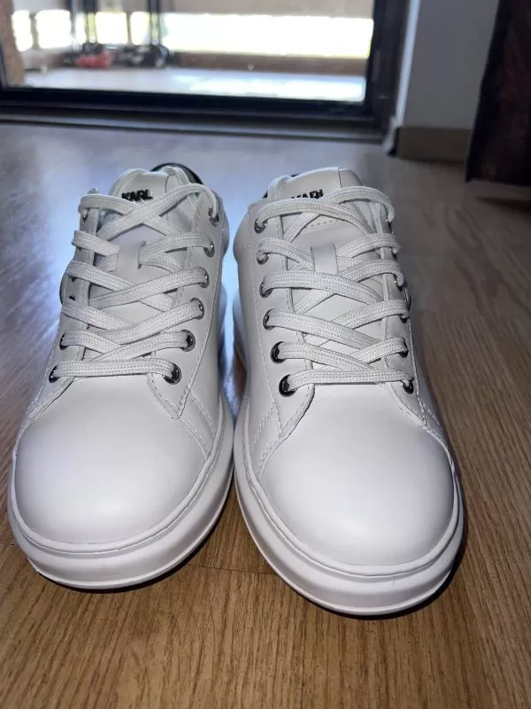 Sneakers Karl Lagerfeld EU 38 | Alb, Piele ecologică - Image 4