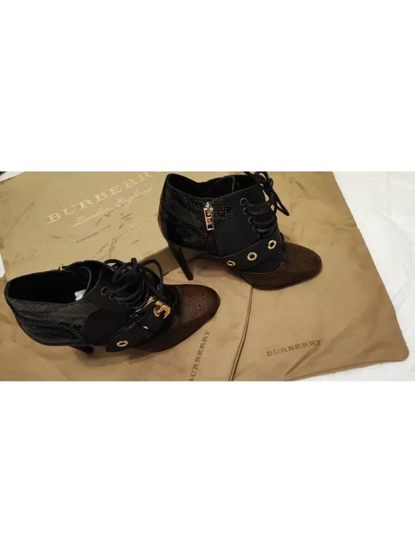 Ghete Burberry EU 37 | Multicolor, Piele naturală - Image 8