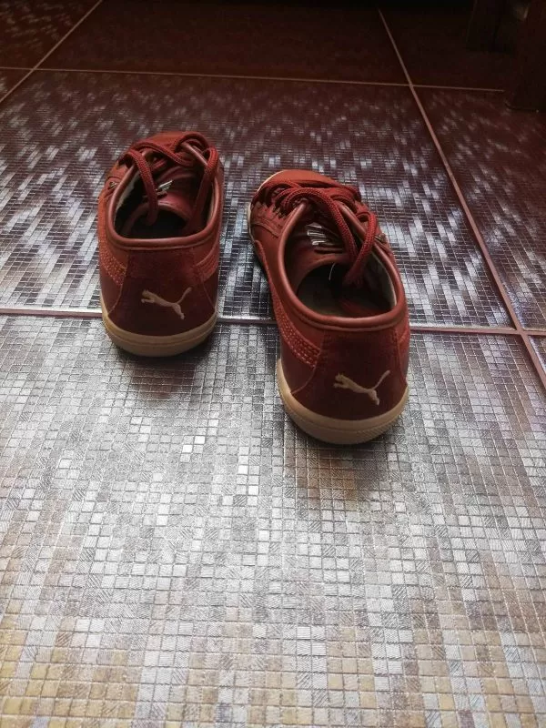 Sneakers Puma EU 37.5 | Maro, Piele naturală - Image 5