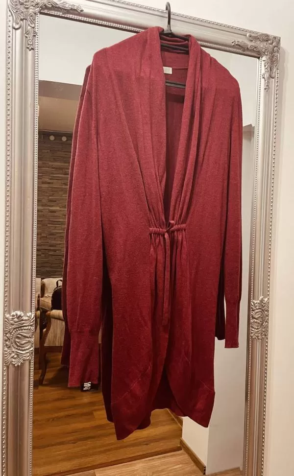Pulover Springfield EU 38 | Burgundy, Normal, Regular fit, Lână - Image 2
