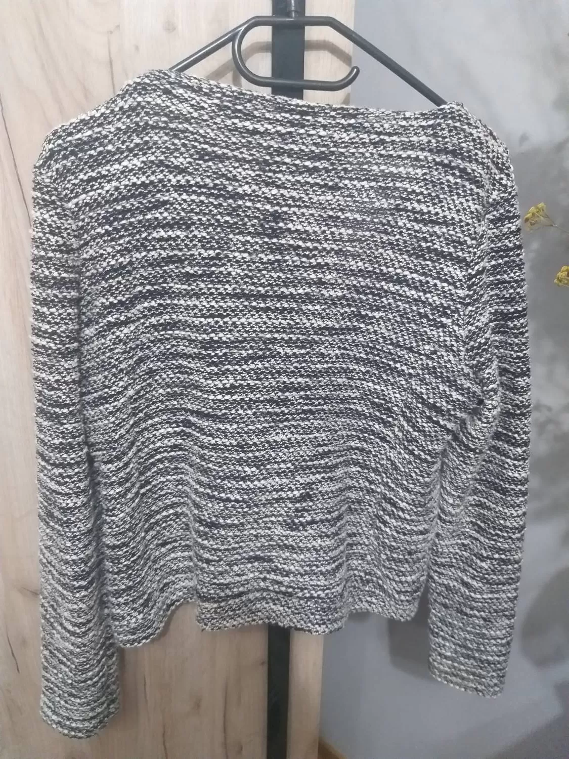 Jachetă H&M L | Negru, Fără glugă, Poliester - Image 3
