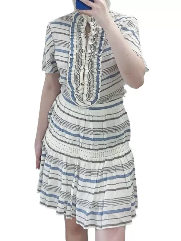 Rochie casual Chloé EU 36 | Alb, Midi, In