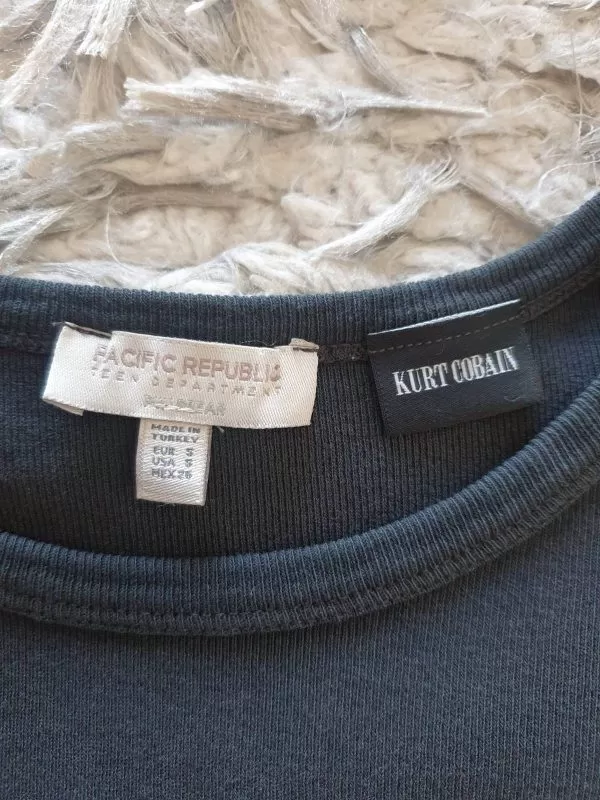 Top Pull&Bear EU 36 | Gri, Normal, Bumbac - Image 6