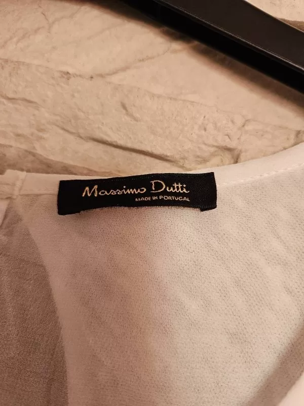 Top Massimo Dutti S | Alb, Normal - Image 4