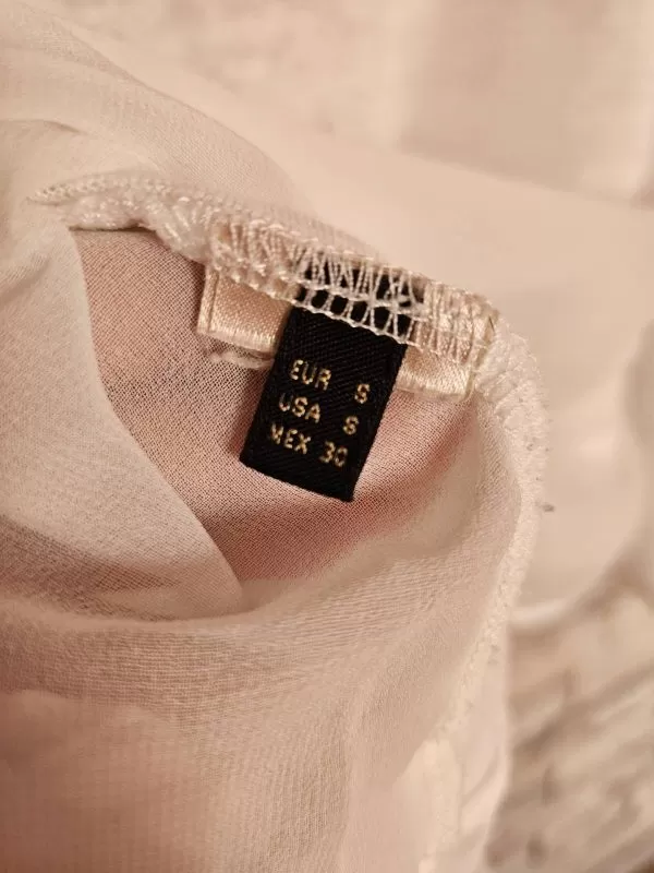 Top Massimo Dutti S | Alb, Normal - Image 5