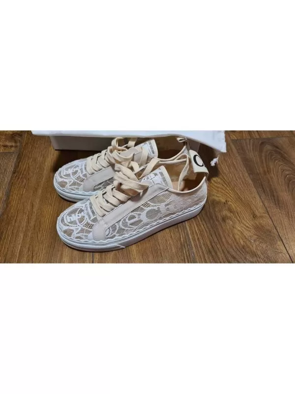 Sneakers Chloé EU 40 | Bej, Piele naturală - Image 6
