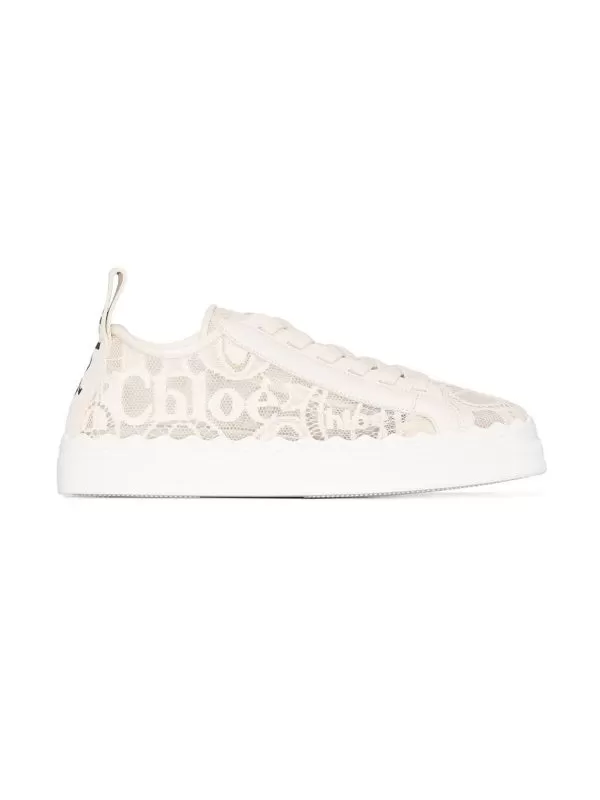 Sneakers Chloé EU 40 | Bej, Piele naturală