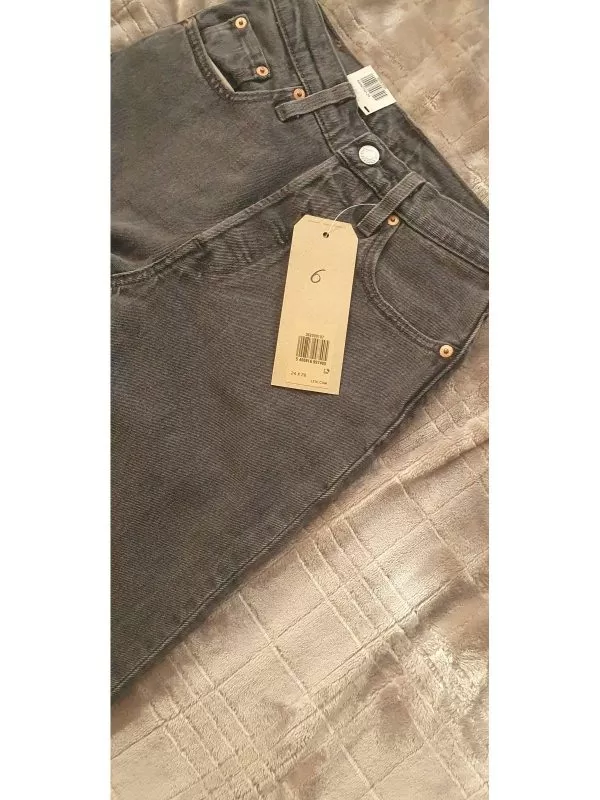 Blugi Levi's EU 30 | Gri, Lungi, Bumbac - Image 8