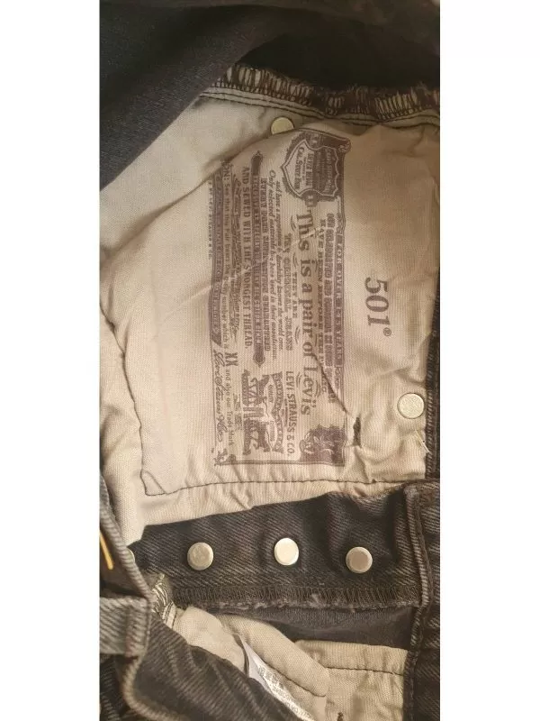 Blugi Levi's EU 30 | Gri, Lungi, Bumbac - Image 9