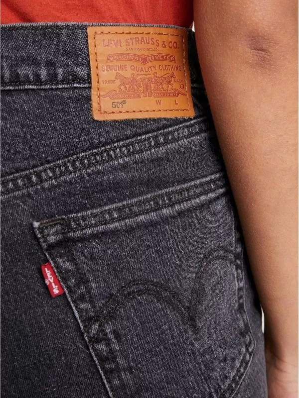 Blugi Levi's EU 30 | Gri, Lungi, Bumbac - Image 4
