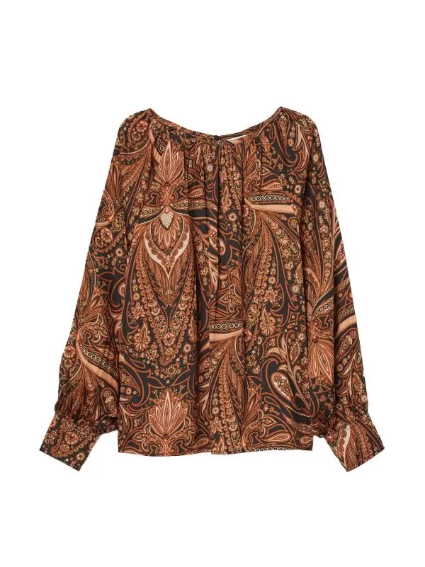 Bluză H&M EU 34 | Caramel, Normal, Poliester