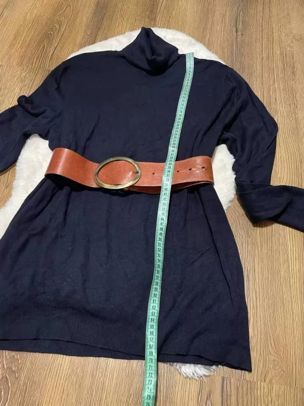 Bluză Jessica EU 38 | Albastru, Normal, Lână - Image 4