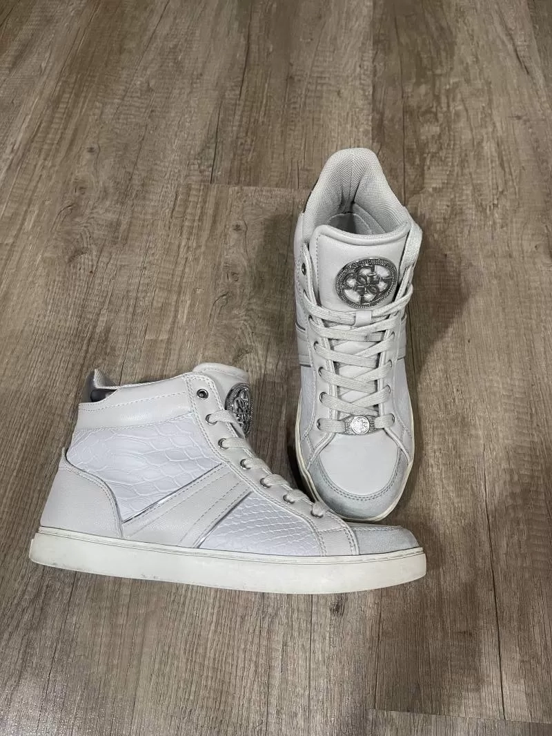 Sneakers Guess EU 37 | Crem, Piele ecologică - Image 4