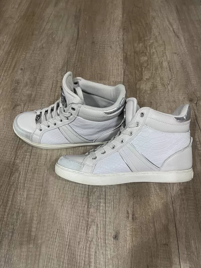 Sneakers Guess EU 37 | Crem, Piele ecologică - Image 7