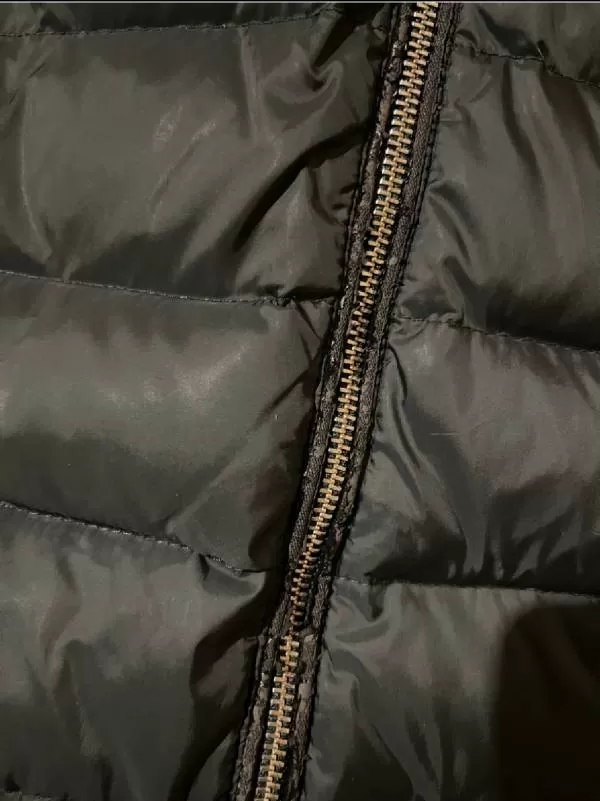 Geacă de iarnă Zara M | Verde, Cu glugă detașabilă - Image 4