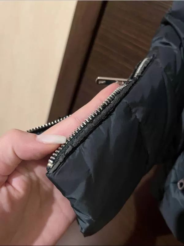 Geacă de iarnă Zara M | Verde, Cu glugă detașabilă - Image 5