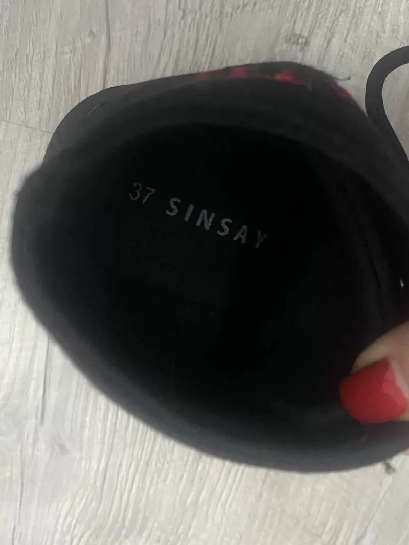 Ghete Sinsay EU 37 | Negru, Pânză - Image 6