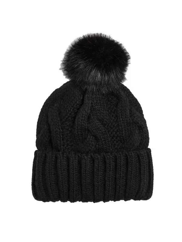Pălărie H&M | Negru, Lână