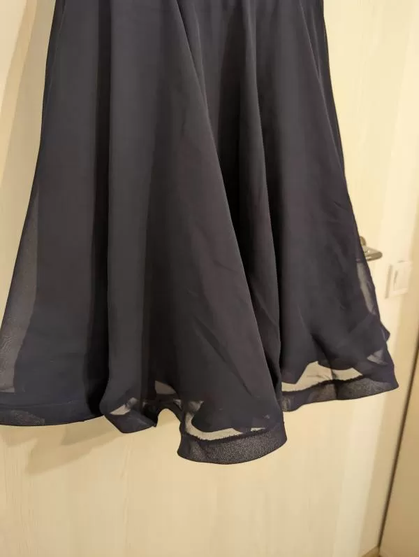 Rochie de seară ANA RADU EU 38 | Albastru, Midi, Poliester - Image 5
