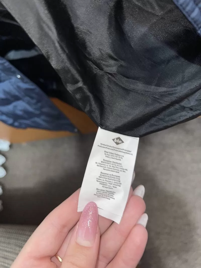 Geacă de iarnă Lee Cooper EU 48 | Albastru, Cu glugă detașabilă, Poliester - Image 4