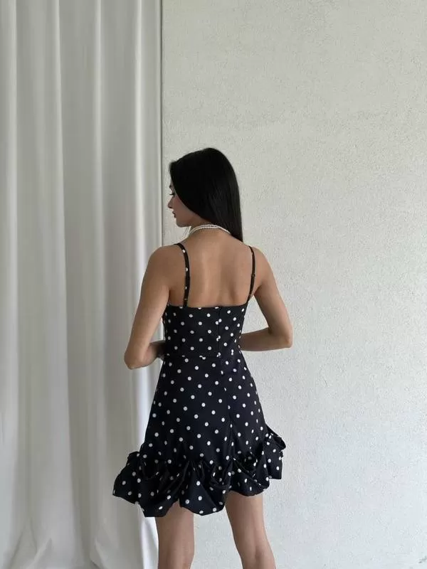 Rochie casual MODALIST EU 38 | Negru, Mini, Vâscoză - Image 2