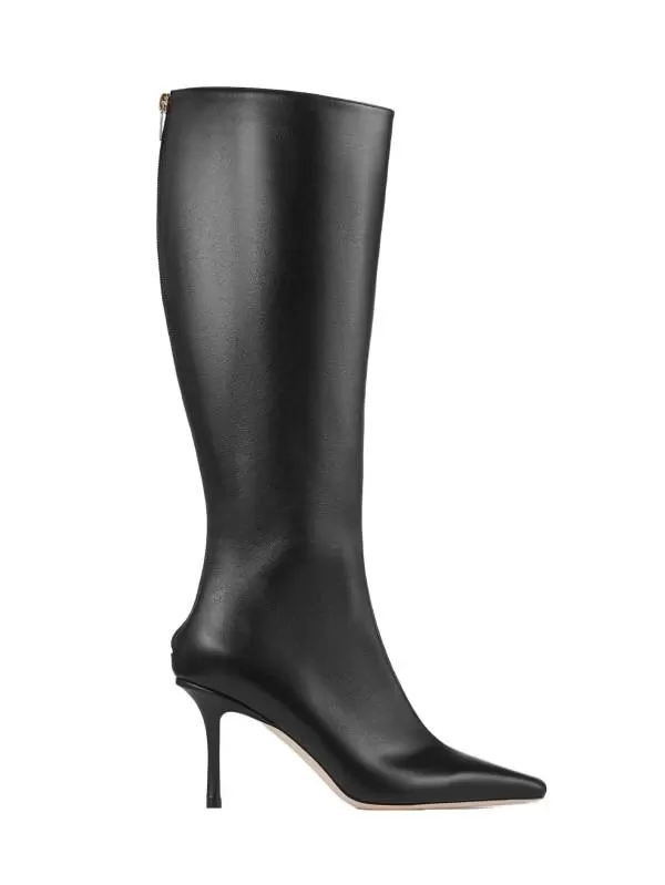 Cizme Jimmy Choo EU 41 | Negru, Piele naturală