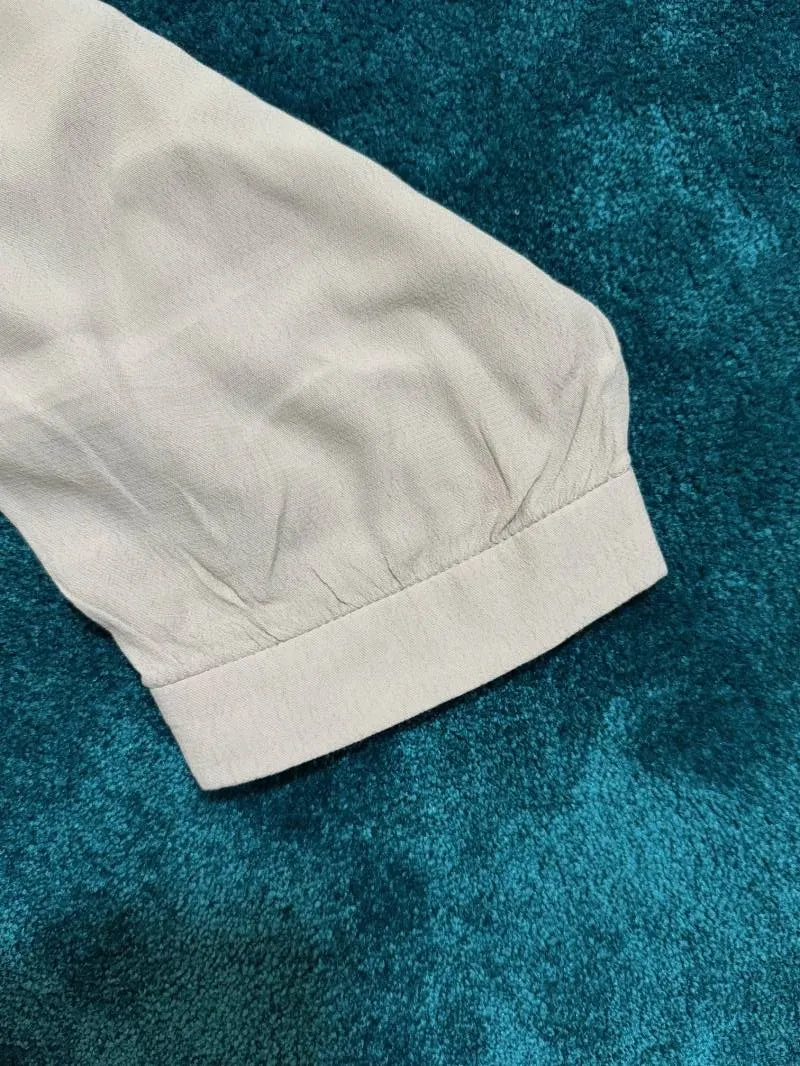 Pantaloni Mango EU 36 | Bej, Lungi, Poliester - Image 6