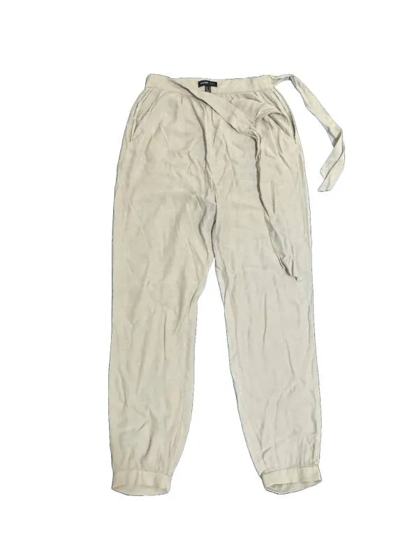 Pantaloni Mango EU 36 | Bej, Lungi, Poliester