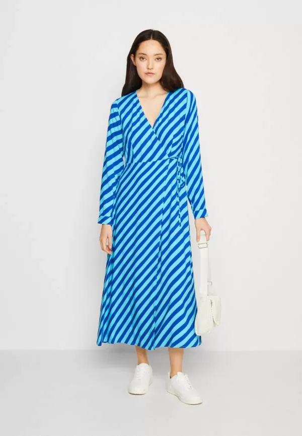 Rochie casual YAS EU 38 | Albastru, Maxi, Vâscoză - Image 6