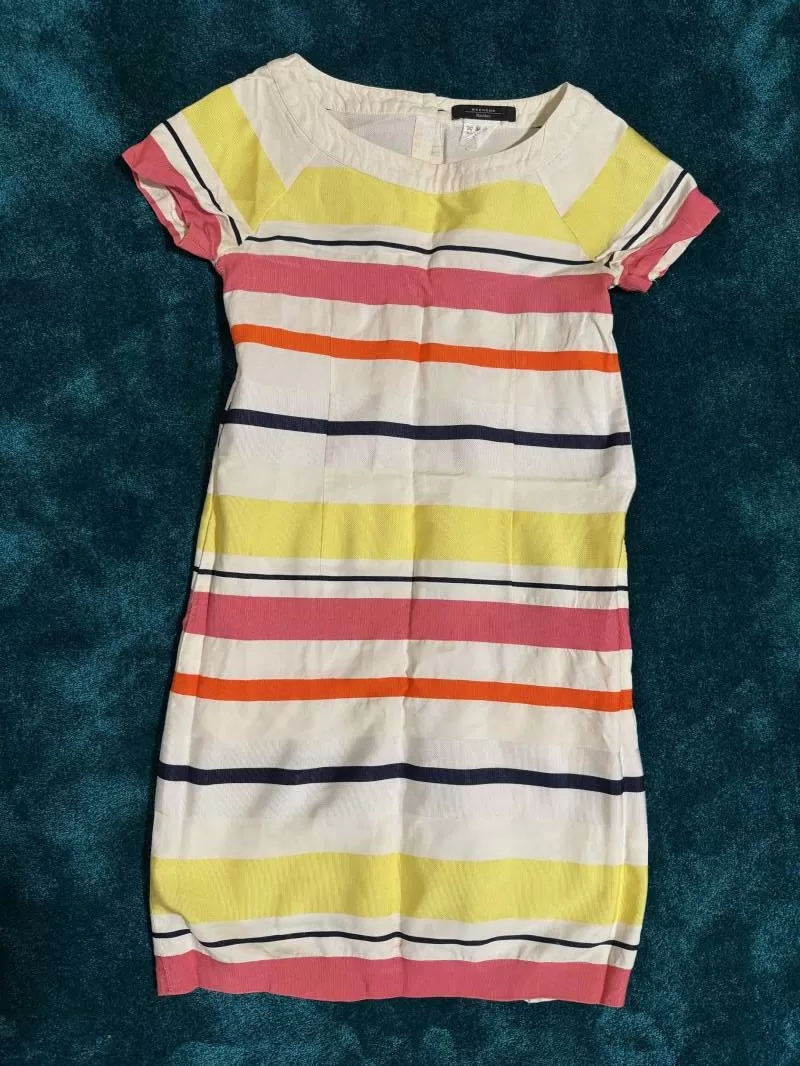 Rochie de seară Max Mara EU 34 | Alb, Mini, Bumbac - Image 6