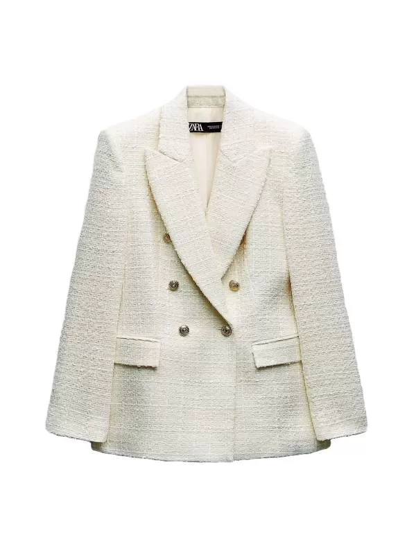 Sacou Zara EU 38 | Bej, Normal, Bumbac