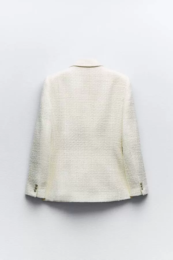 Sacou Zara EU 38 | Bej, Normal, Bumbac - Image 2
