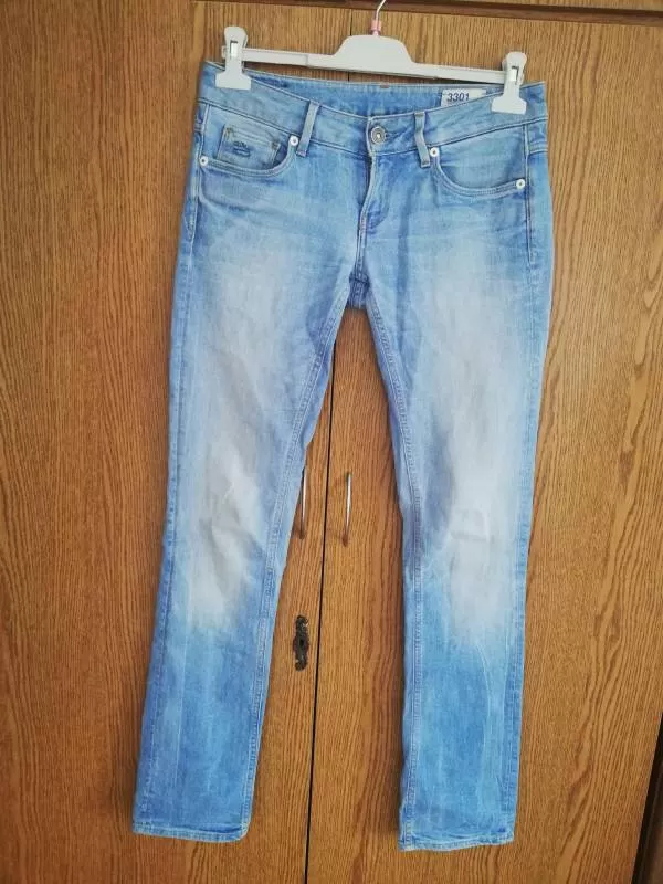 Blugi G-STAR RAW EU 38 | Albastru, Lungi, Bumbac - Image 2