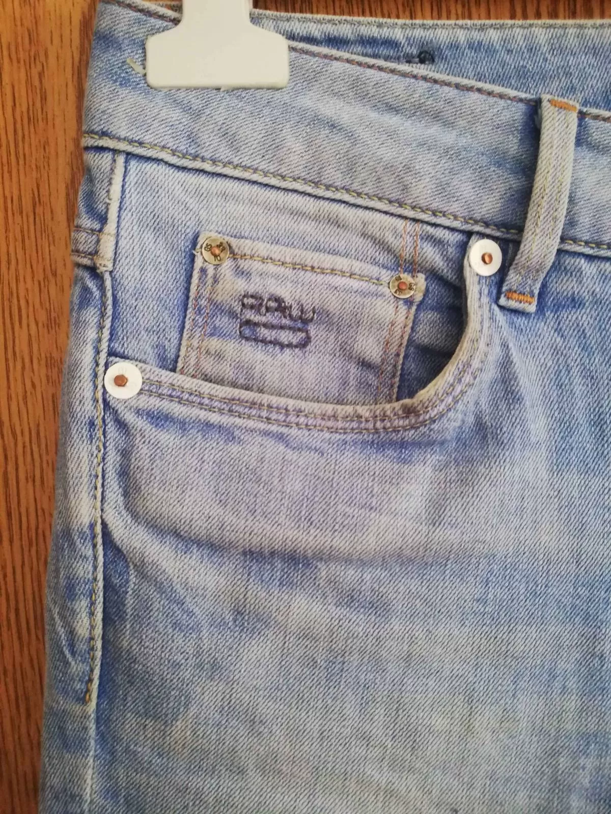 Blugi G-STAR RAW EU 38 | Albastru, Lungi, Bumbac - Image 4